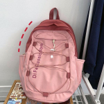 Meeste ja naiste lahe koolikott Street Style Lihtne kontrastv&auml;rviline &otilde;pilase seljakott vabaaja mitmek&uuml;lgne suure mahutavusega seljakott 30*14*41cm