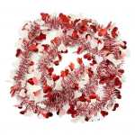 S&otilde;brap&auml;eva vanik, l&auml;ikiv s&uuml;da Tinsel Garland romantilised rippuvad ribad kodupidude kaunistamiseks