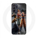 Coque Maniacase pour Samsung Galaxy A33 5g Sangoku naruto Luffy one piece Dragon Ball z 3D Anime manga