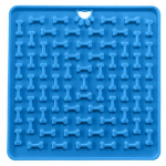 Iminappadega matt Luumustriga silikoonist lemmiklooma s&ouml;&ouml;tmismatt Vastupidav aeglane s&ouml;&ouml;tja lemmikloom sinine