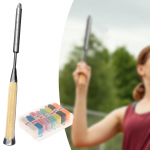 T&auml;iustatud sulgpallireketi hoovil&ouml;&ouml;gi t&auml;iustaja haarde meisterlikkuse jaoks Silent with 4 Tape