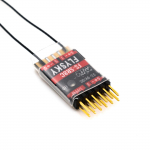 FLYSKY FS-SR8C vastuv&otilde;tja 8 kanaliga 2.4G vastuv&otilde;tja kahe antenniga kaugjuhtimispuldi fikseeritud tiivaga must