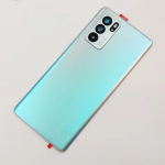 OPPO Reno6 Pro 5G klaasist akukate Reno 6 Pro tagumine uks tagapaneel + kaameraklaasi liim sinine
