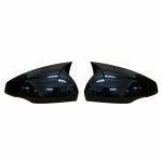 Paar M-stiilis tahavaatepeegli katteid VW Polo 6 MK6 AW 2018- ja Volkswagen POLO GTI 2018- jaoks Peeglikorgid Kest Glossy Black