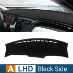 Hyundai Tucson NX4 2024 auto armatuurlaua kate jaoks V&auml;ltige kerget matti, libisemiskindlat aluspadja armatuurlauda vaipade tarvikud A LHD Black Side white
