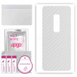 apgo Protective Skin Sticker for the back compatible with vivo V17 Pro, Wrap Film, Foil, Vinyl - Pattern Transparent Carbon