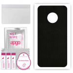apgo Protective Skin Sticker for the back compatible with Motorola Moto G5S, Wrap Film, Foil, Vinyl - Pattern Matrix