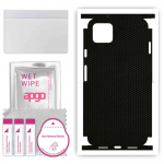 apgo Protective Skin Sticker for the back+sides compatible with Google Pixel 4 XL, Full Wrap Film, Foil, Vinyl - Pattern Matrix