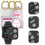 3x apgo MATTE h&uuml;briidne kaitseklaas, mis &uuml;hildub Colmi M41-ga, painduv nanoklaas, suurep&auml;rane asendus karastatud klaasile, kriimustuskindel, t&auml;isgl