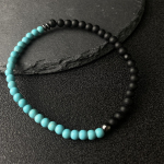 Uus mood 4mm helmed k&auml;ev&otilde;ru Unisex looduskaart vulkaanilisest kivist k&auml;ev&otilde;ru meditatsioon jooga hematiidist k&auml;ev&otilde;ru k&auml;sitsi valmistatud ehted joias