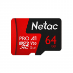 Netac 64G TF MicroSD m&auml;lukaart Kiire 100 MB/s A1 U3 V30 4K klass 10 UHS-I microSDXC 128G/256G/512G kaamerale, nutitelefonile, tahvelarvutile, m&auml;ngukonsoolile U3 64GB