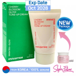 [INNISFREE] Cherry Blossom Glow Tone-Up Cream 50ml 1pc + Sample Gifts