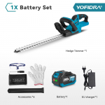 YOFIDRA 2000W Elektriline Hekil&otilde;ikur T&otilde;hus Juhtmevaba Laetav Aia P&otilde;&otilde;sal&otilde;ikus J&otilde;ut&ouml;&ouml;riistad Makita 18V Akule 1xBattery-EU Plug