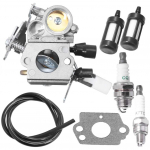 Karburaator Stihl MS181 MS201 jaoks 1 * K&uuml;tusetoru 1 * Sp Ark Plug