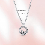 P&auml;ris S925 h&otilde;bedane kaelakee hiire v&otilde;ti kaelakee lamp naistele ehted mood k&otilde;rvitsak&auml;ru kaelakee armastuse kingituseks