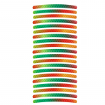 SEAMETAL 20 tk. Vikerkaare helkivad autoratta kleebised Helendavad &ouml;&ouml;hoiatused hoiatuskleebis Type A