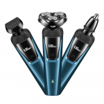 Kolm &uuml;hes elektrilised pardlid meestele N&auml;opardel Laetavad pardlid raseerimiseks Elektriline juhtmeta meeste elektriline pardel Veekindel m&auml;rgkuivalt sinine