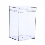 Ristk&uuml;likukujuline plastkarp, k&uuml;psise kommide nuku kinkekarp, l&auml;bipaistev karp puhas