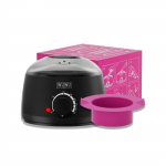 Karvaeemaldusvaha soojendaja 200CC WUWUVISTA Professionaalne vaha soojendaja 7 untsi silikoonkaussiga kaasaskantav kuumavaha soojendaja vahahelmeste kiireks soojendamiseks kodus US Plug must