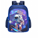 Uus moodne Space Astronaut v&auml;ike koolikott Mitmekihiline suure mahutavusega veekindel tr&uuml;kitud laste koolikoti seljakott 41*30*18cm tumesinine v&auml;rv