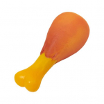 Kanajalg koeralelu hambaid puhastav hammustuskindel vin&uuml;&uuml;lm&auml;nguasi, millel on hea hambaravi