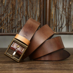 Meeste rihm k&auml;sitsi valmistatud raskesti pestud retrostiilis isikup&auml;ra trendikas paksendav ehtsast karjanahast nahast pinnav&ouml;&ouml; Meeste vintage v&ouml;&ouml;v&ouml;&ouml; 105cm