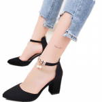 Suvekingad terava varbaga Pumbad Kleit Kingad K&otilde;rged kontsad Paat Naiste kingad Pulmakingad 40 must