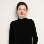 Naiste ka&scaron;miirist kampsun Qinghe ka&scaron;miir 100% ka&scaron;miir naiste s&uuml;gistalvine ka&scaron;miir kampsun pehme ja soe XXL valge