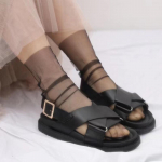 naiste sukad Sexy Lace Mesh Fishnet Mixed Fiber l&auml;bipaistev veniv elastsus pahkluu V&otilde;rk l&otilde;ng &otilde;hukesed lahedad sokid must