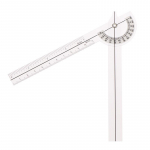 Odav PVC-st meditsiiniline 180-kraadise nurgaga joonlaud s&otilde;rmejoonlaud