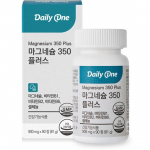 Daily One Magnesium 350 Plus, 90 tablets, 1 unit,Korean health food