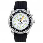Suhe FreeDiver Version 02 Heelium Safe 1000M Sapphire automaatne valge numbrilaud 1068HA90-34VA-WHT-V02 meeste k&auml;ekell valge