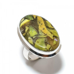 Natural Stichtite Stone Gemstone 925 Sterling Silver Gift Ring Size 9.5 u2c33