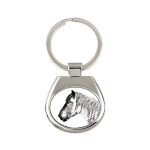 Belgian Horse - keychain with a horse, keychain with a print, personalized pendant from the Art-Dog brand