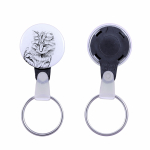 American Bobtail - handmade keychain with a cat portrait, purse charm, product of the Art-Dog brand.