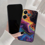 Marmorist mustriga pehme silikoon&uuml;mbris Samsung A55 A35 M35 S24 Ultra Xiaomi Redmi Note 13 Poco C65 iPhone 15 kaamerale p&otilde;rutuskindel kaitseraua kate Samsung Galaxy S20