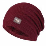Uued Unisex v&otilde;idum&auml;rgid Talvem&uuml;tsid Mood Slouchy Beanie M&uuml;ts Fliisvoodriga soe kootud m&uuml;tsid Mehed Naiste Suusa Nokam&uuml;ts 55cm-60cm khaki