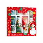 8 tk Moisturizing Repair k&auml;tekreem + pragunemisvastane huulepalsam j&otilde;ulukomplekt, ideaalne kingitus teie perele, talvel kohustuslik 8pcs