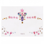 N&auml;o v&auml;&auml;riskivid Juveelid Kleebis S&auml;ravad n&auml;okaunistused Rhinestones Kleebised Festival Kehakaunistused Teemantmuusikafestivali t&auml;toveeringud