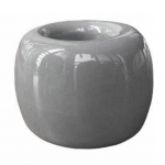 Hambaharjahoidja Mini keraamiline hambaharja alus, &otilde;&otilde;nsa disainiga mitmeotstarbeline pliiatsihoidja kodu vannituppa punane