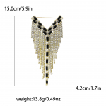 Kvaliteetsest sulamist kivikivist Y-kujuline haaratsikett pross temperament naiste mantel, &uuml;likond korsaaž ehten&otilde;el