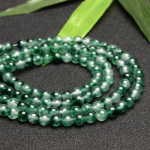 Sinine ujuva lilleline vesi muru kaltsedoni helmestega k&auml;ev&otilde;ru DIY komplekt. 8mm sinine