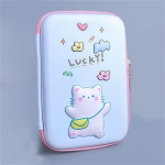 Astronaut veekindlad Kawaii koomiksite &otilde;pilaste pliiatsikotid pliiatsikarbid pliiatsikarbid 3D pliiatsikotid Cat
