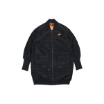 Nike Sportswear S&uuml;nteetilise t&auml;idisega logoga keskmise pikkusega soe jope Naiste jope Must CV1630-010 L black