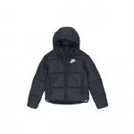 Nike Sportswear Kapuutsiga Jakk Puuvillane Mantel Talve Naiste Jakid Must CV8668-010 XL