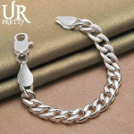 925 h&otilde;bedast 10 mm k&uuml;ljeketiga h&otilde;bedane k&auml;ev&otilde;ru, moodsad pulmaehted 20CM