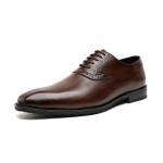 FashionComfort Meeste kingad Vabaajajalatsid Meeste ehtsast nahast kingad T&ouml;&ouml;saapad Igap&auml;evased t&ouml;&ouml;saapad Terava ninaga paksu tallaga kingad 38 must