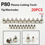P80 plasmal&otilde;ikep&otilde;leti 60A 80A 100A P80 CNC plasmap&otilde;leti otsaelektroodi otsik/