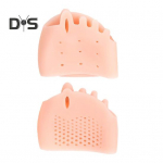 2/4/10 tk Varvaste eraldaja Ortopeediline varvaste vahet&uuml;kid Jalapadjad Korduvkasutatav jalajoondus Varbavahe sirgendaja meestele Naistele 2pcs kollane