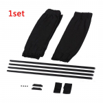 2 tk Auto UV-kaitse P&auml;ikesesirm Kardinad K&uuml;ljed Akna Visiir V&otilde;rkkate Kilp must